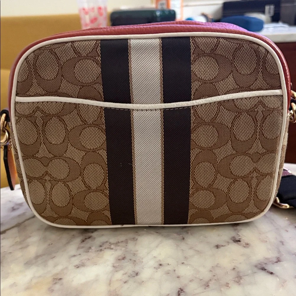 Coach Dempsey Signature Canvas Crossbody - Picture 7 of 13